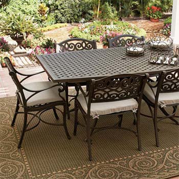 San Lucca Aluminum Patio Furniture