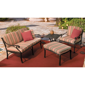San Lucca Deep Seating Outdoor Patio Furniture