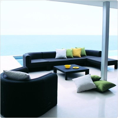 Sectional Outdoor Deep Seating Set 7-piece