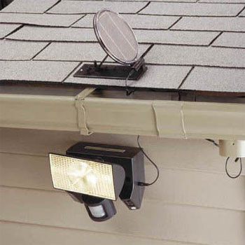 Solar Powered Motion Floodlight