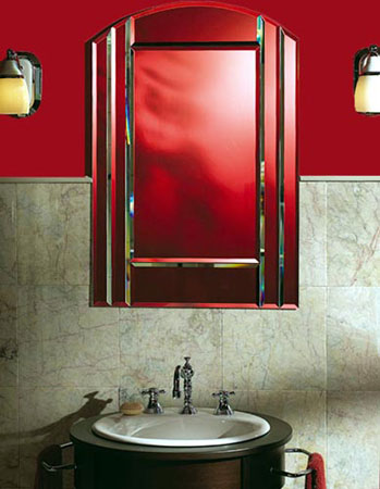 The Expressions Le Baccarat Arch Top Medicine Cabinet br Broan