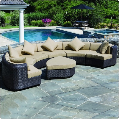 Vento Sectional Deepseating Group 7-piece
