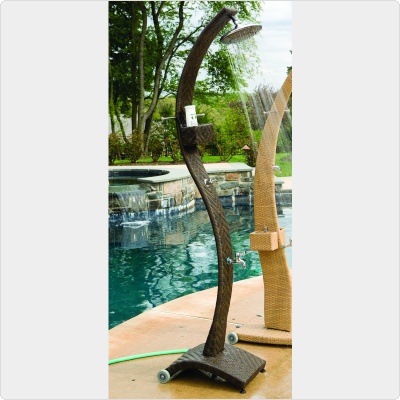 Vento Woven Outdoor Shower