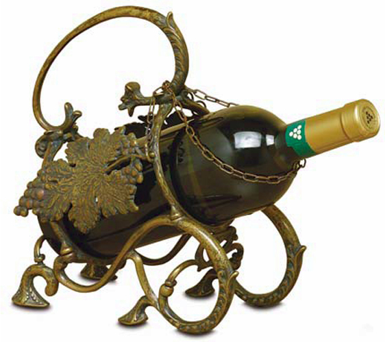 Antique Brass Bottle Sleigh with 3 Finish Options by Harrogate House