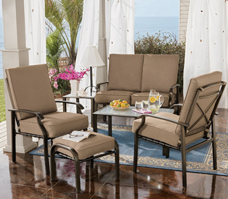 Bristol Outdoor Loveseat