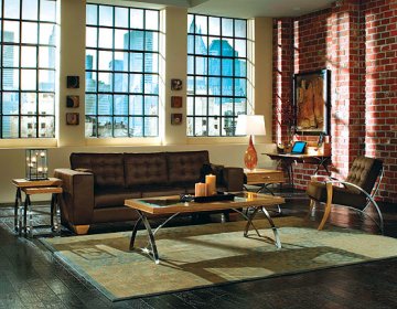 Caprice Sedona Sand Sofa Set by Fairmont Designs