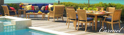 Carmel Woven Teak Seating