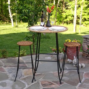 Concepts Bistro Set with 2 Stools