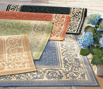 Entwined Sisal-Look Indoor or Outdoor Rugs