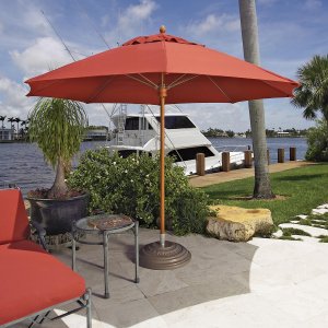 FiberBuilt Augusta 9 ft. Contract Patio Umbrella