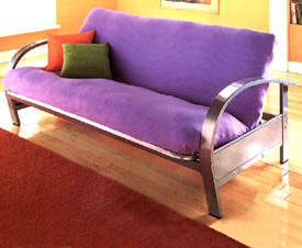 Full-Size Metal Sleeper Sofa Futons - The Crystal