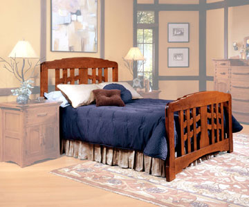 Greene & Greene Slat Bed