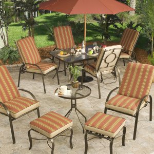 Huntington Complete 10 pc Patio Set
