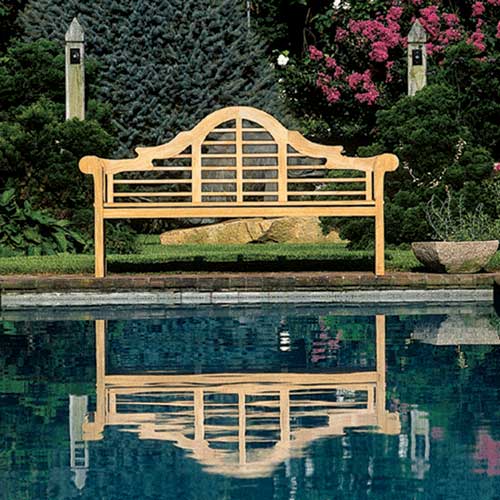 Kingsley Bate Lutyens Teak Bench
