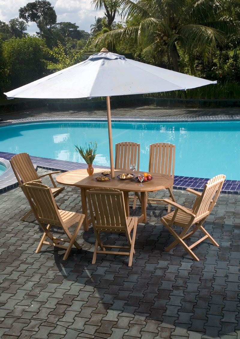 Lahaina Extension Table & Miami Chairs