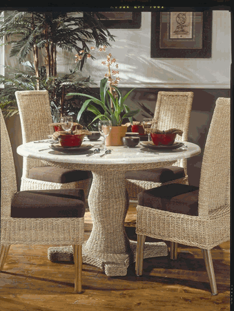 Lane Bora Cay Seagrass Dining Set