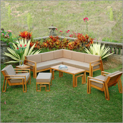 Maku - Outdoor Teak Sectional Seating Group
