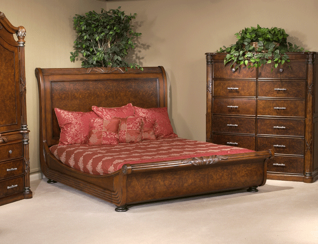 Mocha Java Finished Wooden Bedroom Set