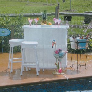 Molokai Collection Bar and Two Stools