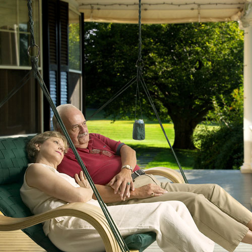 Outback Double Basket Weave Lounger Air Chair Hammock