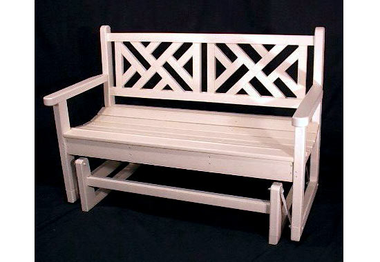 Polywood Chippendale Glider