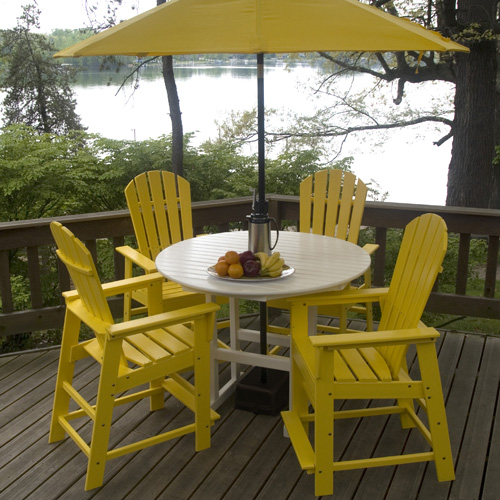 Polywood South Beach 5 pc Dining Set