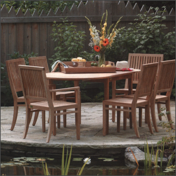 Rhode Island 6-Seat Dining Set
