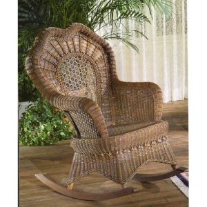 Serpentine Rocking Chair - Indoor, Covered Porch