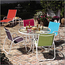 Gardenella Sling Dining Set