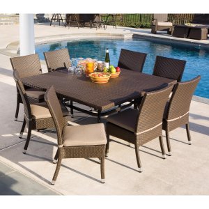 Vento All-Weather Wicker Dining Set