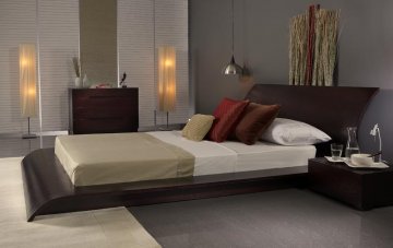 Waverly Contemporary Platform Bed by Modloft