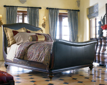 Ernest Hemingway Aberdare Club Sleigh Bed
