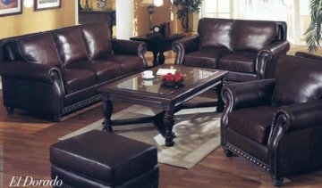 El Dorado Leather Sofa Set