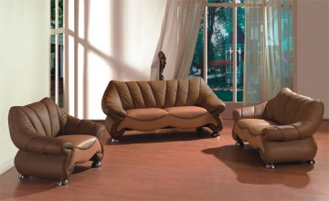 Leather Sofa Set