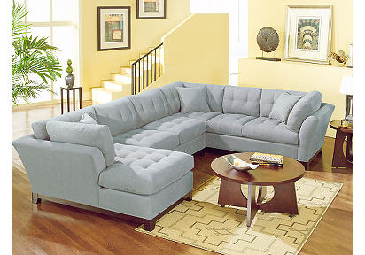 Metropolis Hydra Left 6 Pc Livingroom