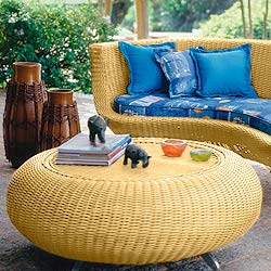 Outdoor Wicker Coffee Table by Domila Lua