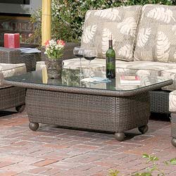 Outdoor Wicker Coffee Table from Terra
