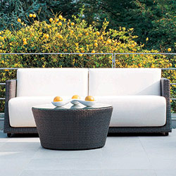 Rausch Miami Lodge Outdoor Wicker Sofa