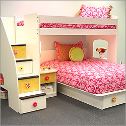 Utica Loft Twin-Over-Full Bedroom Set