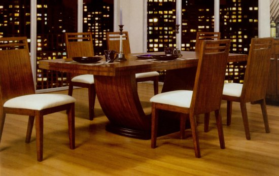 Natural Dining Room Table