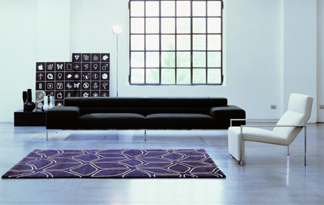 Black and White Living Room