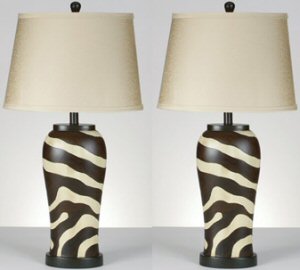 Zebra Lamp
