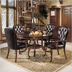 Leather Dining Room Design
