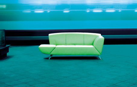 Modern Green Sofa