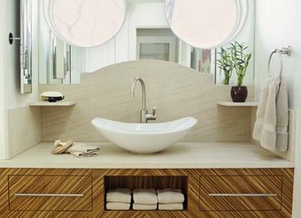 Exotic Inspired Bathroom Design