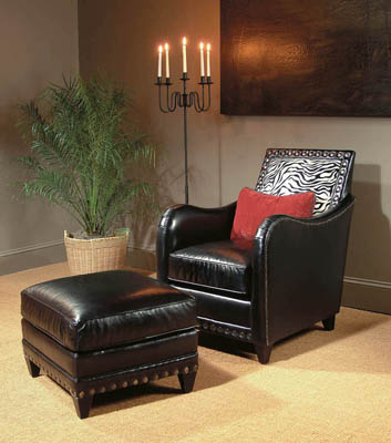 Ottoman and Sofa Chair