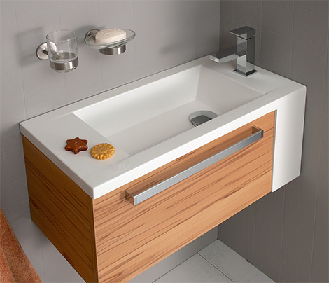 bathroom designs for small bathrooms. Compact Bath Vanity for Small