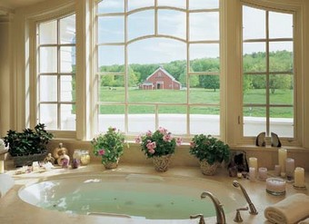 Open Spa Bathroom Design