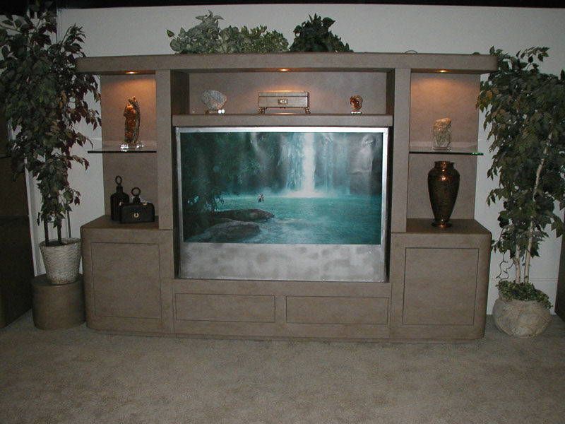 Elegant Home Entertainment Center
