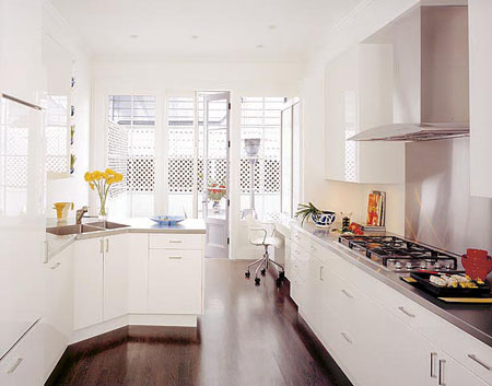 Stylish White Kitchen